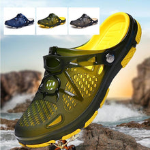 Load image into Gallery viewer, Men's Beach Sandals Breathable Mesh Beach Slipper