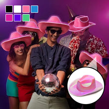 Load image into Gallery viewer, LED Cowboy Party Hat