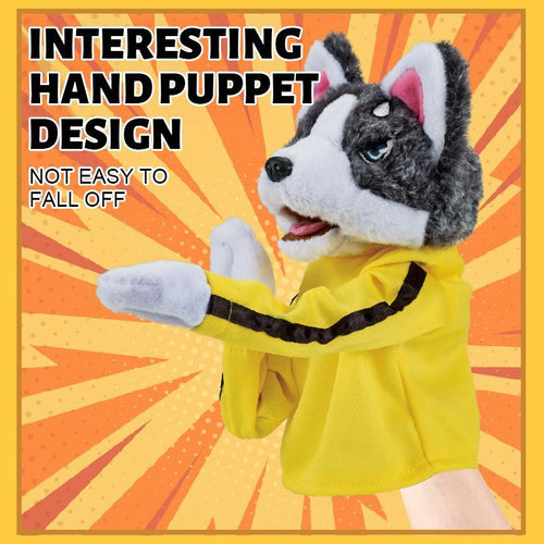 Fighting Boxing Dog Hand Puppet