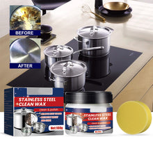 Load image into Gallery viewer, Stainless Steel Stain Cleaning Wax