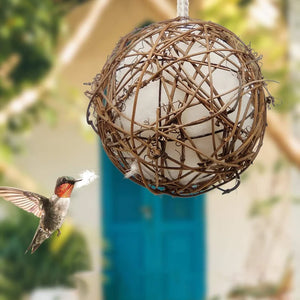 Handmade Birdhouse And Birdhouse Materials