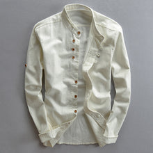 Load image into Gallery viewer, Men&#39;s Casual Linen Shirt