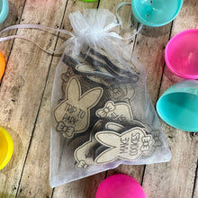 Load image into Gallery viewer, Easter Egg Stuffing Wooden Rabbit Token