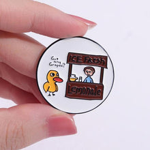 Load image into Gallery viewer, Cute Duck Brooch