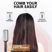 Load image into Gallery viewer, Self-cleaning Anti-static Massage Comb
