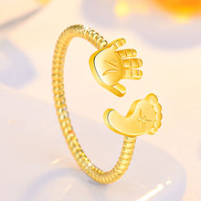 Load image into Gallery viewer, Baby Palm and Feet Ring