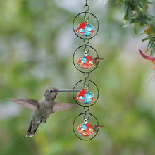 Load image into Gallery viewer, Charming Wind Chimes Hummingbird feeders