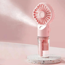 Load image into Gallery viewer, Handheld Mini Mist Fan