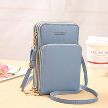 Load image into Gallery viewer, Liten Crossbody-veske i skinn