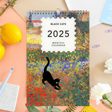 Load image into Gallery viewer, 2025 Black Cat Calendar