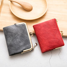Load image into Gallery viewer, Mini Fashion Ladies Square Short Wallet