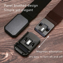 Load image into Gallery viewer, Men&#39;s Belt with Magnet Buckle