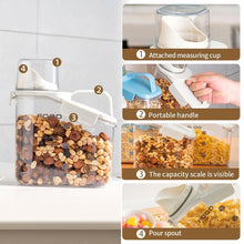 Load image into Gallery viewer, Clear Airtight Food Storage Containers