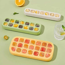Load image into Gallery viewer, Press-Type Silicone Ice Cube Trays