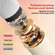 Load image into Gallery viewer, Portable Bluetooth Speaker with Wireless Microphone
