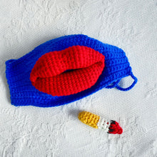 Load image into Gallery viewer, Sausage Mouth Hand Knitted Mask
