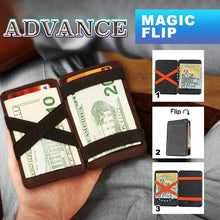 Load image into Gallery viewer, Flip PU Magic Wallet