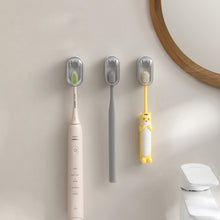 Load image into Gallery viewer, Toothbrush Holder Wall Mounted With Cover