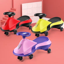 Load image into Gallery viewer, Children’s Ride-On Swing Car (with music and LED wheels)
