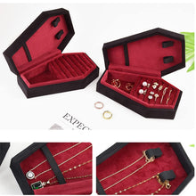 Load image into Gallery viewer, Gothic Coffin Jewelry Storage Box