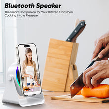 Load image into Gallery viewer, 4-in-1 360° Rotating Bluetooth Speaker Stand