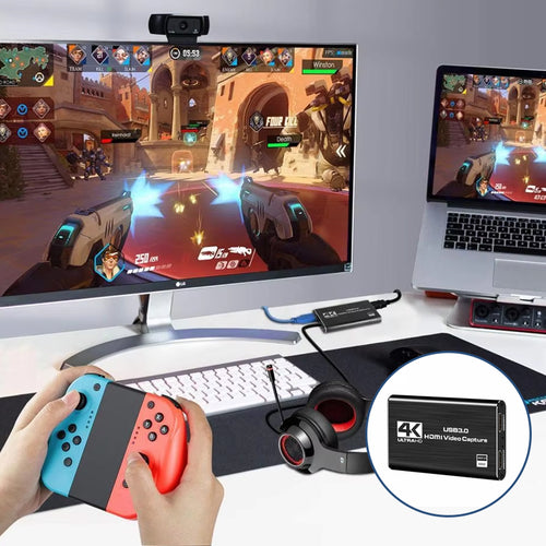 4K HDMI Capture Card for Streaming