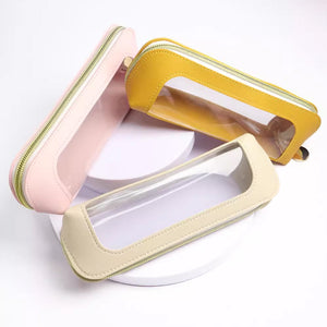 Portable Transparent Window Storage Bag