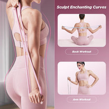 Load image into Gallery viewer, 8-Shaped Silicone Resistance Band with Massage Grip