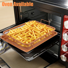 Load image into Gallery viewer, Nonstick Air Fryer Basket &amp; Crisper Tray