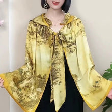 Load image into Gallery viewer, Sun Protection Hooded Cape
