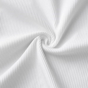 Ruched Waist Ribbed Tank Top