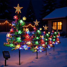 Load image into Gallery viewer, Solar Christmas Stake Lights – Outdoor Garden &amp; Lawn Decoration Lights