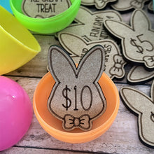 Load image into Gallery viewer, Easter Egg Stuffing Wooden Rabbit Token