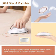Load image into Gallery viewer, Travel Iron with Dual Voltage