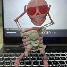 Load image into Gallery viewer, Dansende og svingende 3D-dødningehode-leketøy