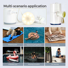 Load image into Gallery viewer, Portable Air Pump+Camping Light