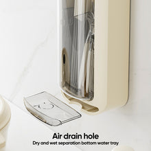 Load image into Gallery viewer, No-punch Wall-mounted Rotating Chopstick Storage Bucket