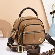 Load image into Gallery viewer, Adjustable Wide Shoulder Strap Leather Bag