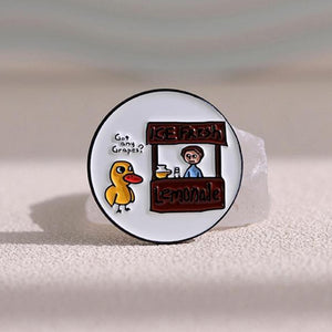 Cute Duck Brooch