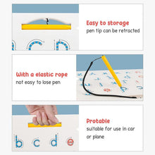 Load image into Gallery viewer, 2-in-1 Double Sided Magnetic Alphabet Edition