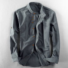Load image into Gallery viewer, Men&#39;s Casual Linen Shirt