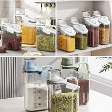 Load image into Gallery viewer, Clear Airtight Food Storage Containers