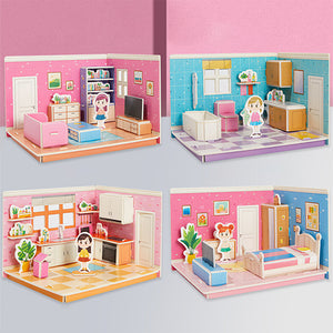 3D Stereo Room Puzzle