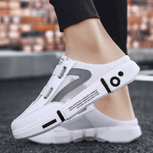 Load image into Gallery viewer, Men's Comfy Flying Woven Half Slippers