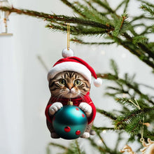 Load image into Gallery viewer, Cute Cat Christmas Decoration