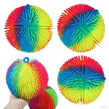 Load image into Gallery viewer, Multi-Color Tie Dye Swirl Puffer Ball