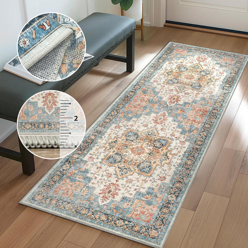 Bohemian Washable Non-Slip Kitchen Mats