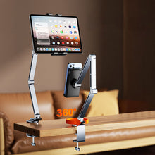 Load image into Gallery viewer, 360° roterbart justerbar aluminiumslegering bordstativ