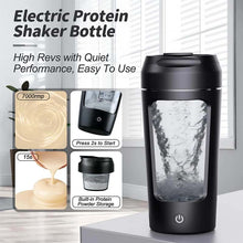 Load image into Gallery viewer, Electric Protein Shaker Bottle