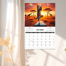 Load image into Gallery viewer, Yoga Kitten 2025 Wall Calendar